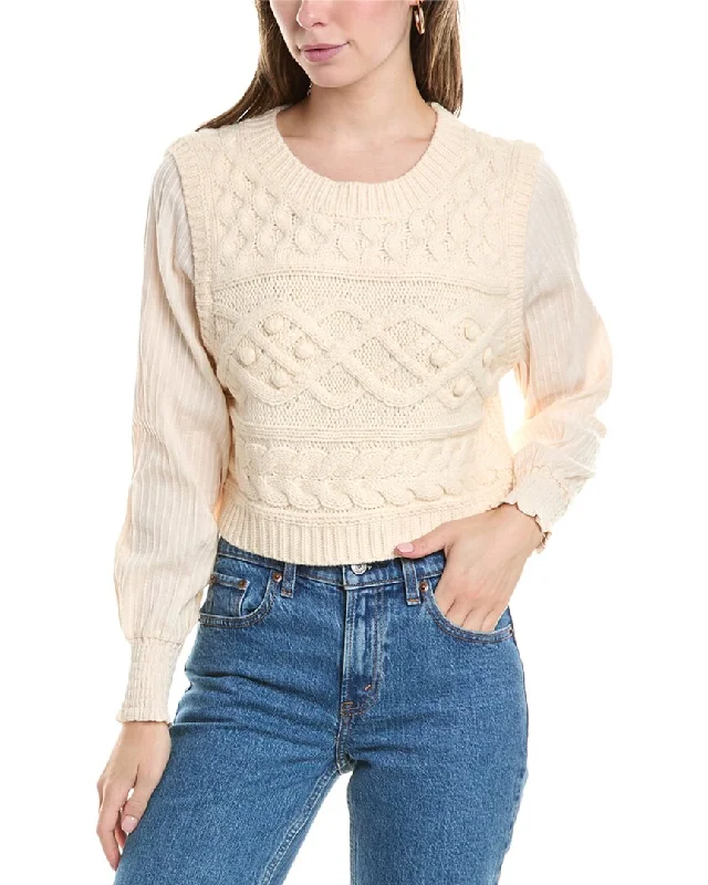 Avantlook Jacquard Knit Sweater