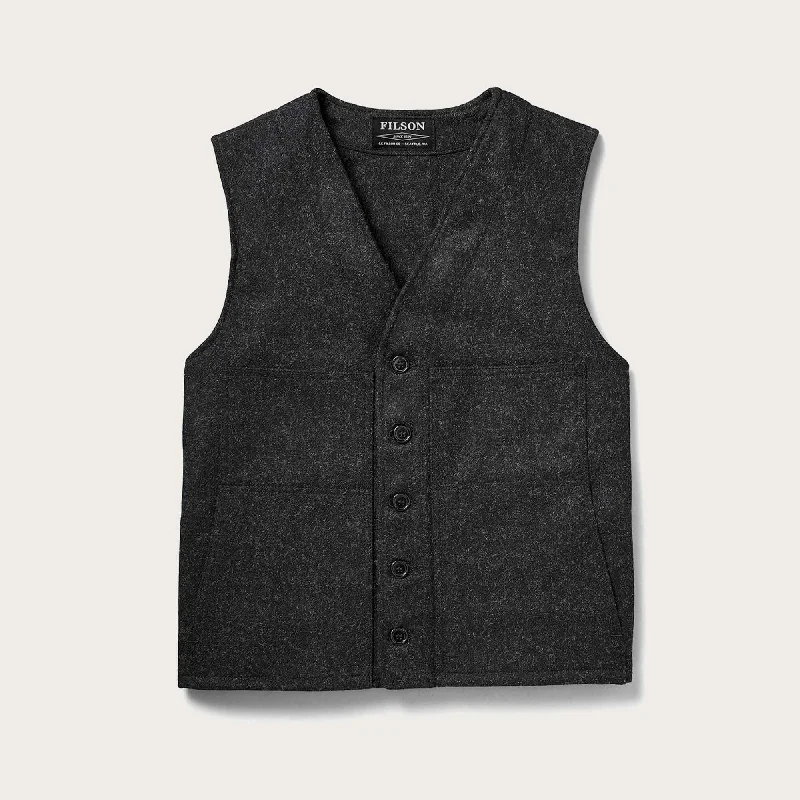 MACKINAW WOOL VEST - EXTRA LONG