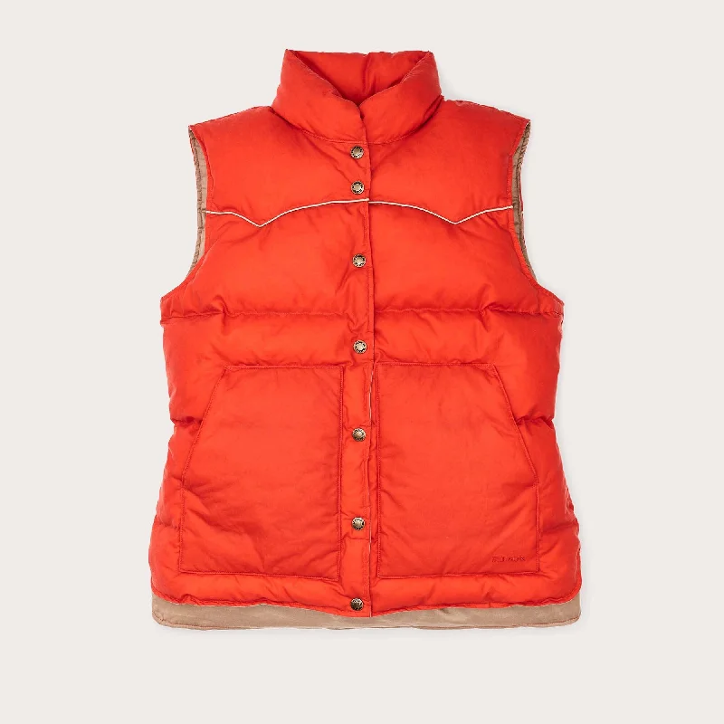 WOMEN'S WAXED DOWN VEST