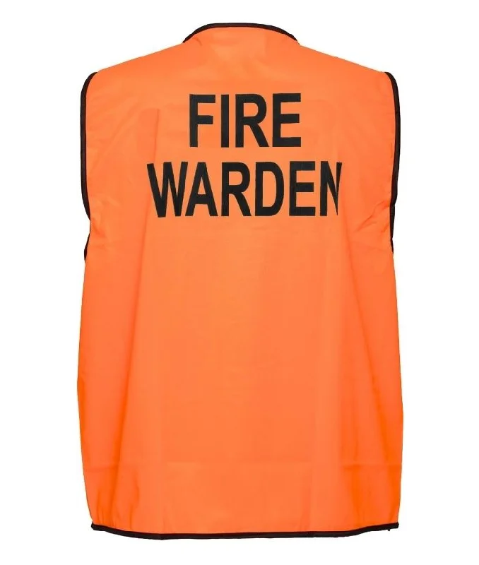 Hi Vis Day Only Fire Warden Vest