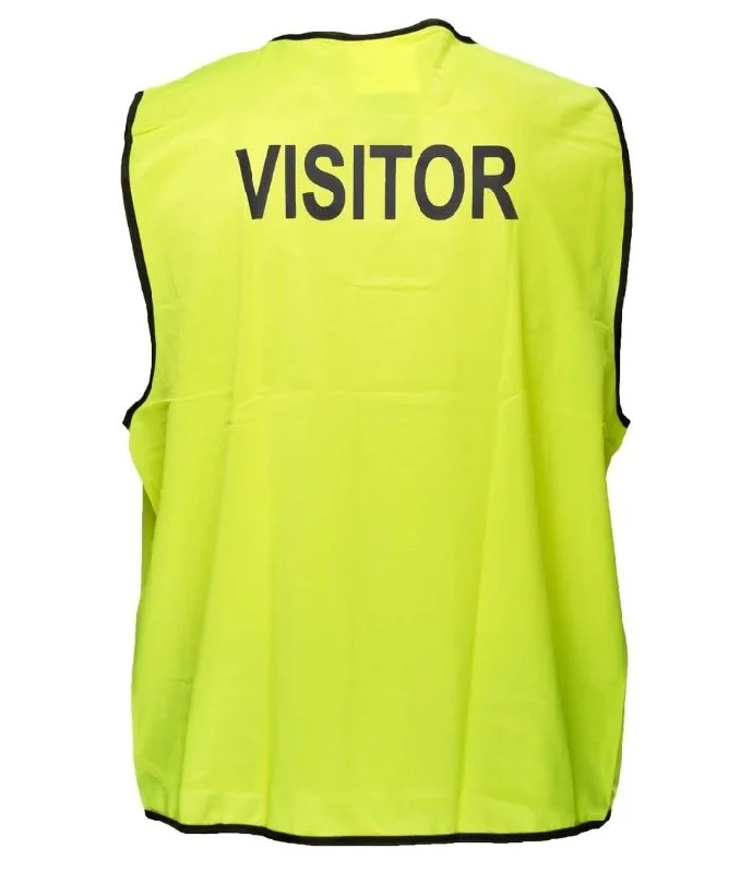 Hi Vis Day Only Visitor Vest