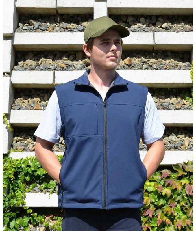 Mens Classic Soft Shell Vest