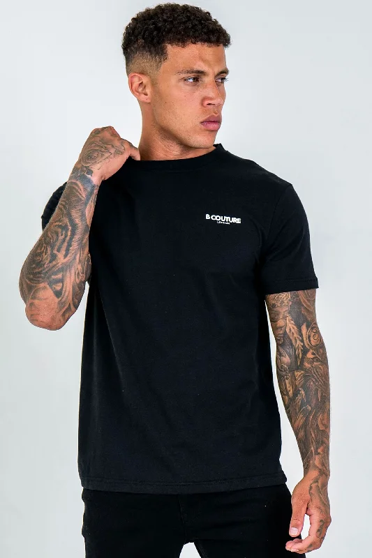 Boston Street Regular Fit T-Shirt - Black