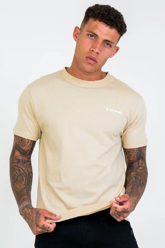 Boston Street Regular Fit T-Shirt - Stone